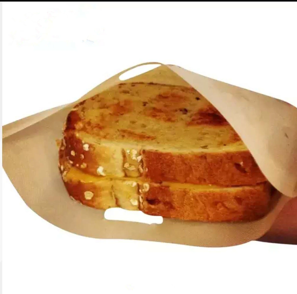 Non Stick  Heat Resistant  PTFE Toaster Bread Bags for Sandwich