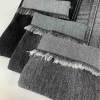 Non-Stretch Black Denim Fabric 100% Cotton