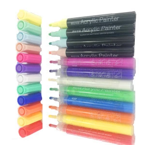 Non-toxic Multi Colors DIY Painting Acrylic Paint Marker