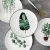 Import Nordic ceramic cake plate, hand-painted vegetable salad plate, table display from China