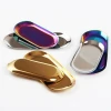 Nordic gold oval plate European jewelry tray stainless steel fruit plate metal desktop storage tray