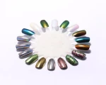 Norkko pigment Mirror Chrome Chameleon Aurora holographic pigment powder nail flakes Kilograms sold