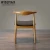 Import North European Style Hans Wegner elbow dining chair wooden OX horn elbow chair from China