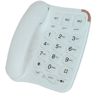 novelty corded big button telephone for old people