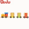 Numbers wholesale educational train kids wooden toy vehicle