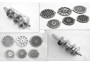 OEM aluminium die casting parts for meat grinder