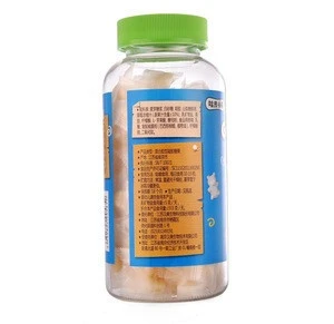 OEM Custom Calcium Plus Zinc Supplement Soft Candy Bear Gummy Improved Bone Density Dulces