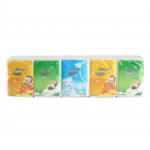OEM Custom New Products Facial Tissue Paper Soft Packing Disposable Printed Facial Tissue