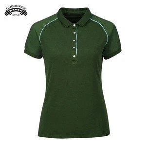 OEM Design Equestrian Clothing Women Short Sleeve Horse Riding Competition Polo Shirt