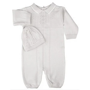 OEM ODM Factory Wholesale cotton knitted baby clothes romper from china
