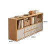 Office Library DIY Flat Pack KD Bookstore Storage Display Open Shelves Bookrack Bookcase