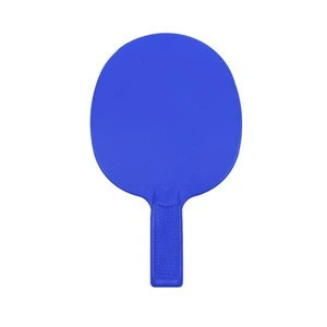 One-piece molded children plastic paddle board table tennis shaped bat