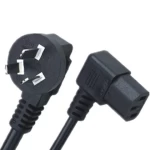 One stop manufactuer 90 degree power cord with worldwide certificates power cords extesion cords VDE /UC/SAA/KC/IMQ