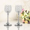 orange flowers crystal for interior accessories home decorating candle candlestick holders gold centerpieces for wedding table