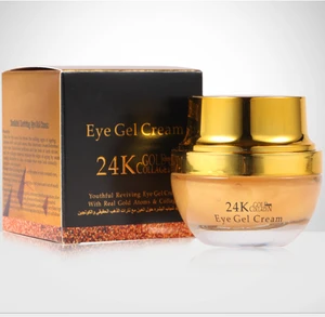 Organic 24K Gold Collagen Eye Bag Cream Removal Eye Cream Ageless Private Label