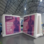 Outdoor advertising inflatable billboard with full printing logo from China inflatable promotion model factory