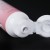 Oval Shape Matt Black Facial Cleanser PP Tube Soft Plastic Tube Body Lotion Custom Printing