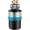 overload protect circuit food waste disposal kitchen waste disposer  1.5L grinding chamber