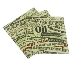 Paper Napkin Factory Supply 1 or 2-Ply 23x23cm Bar Napkin