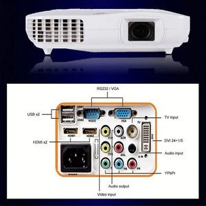 Payment asia  china 3LCD 3LED 3000lumens smart beam projector module/led hd projector 3d without glasses