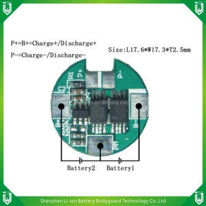 pcb factory bms pcm 4a 2s/digital weighing scale withings battery pcb/ 7.4v pc board for Changeup camera lithium battery pack
