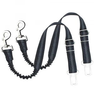 Pet Seat Belts Adjustable Stretch Safety Rope Pet Car Safety Seat Belts