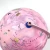 Pink cartoon animals iron support world educational plastic earth globe with lamp