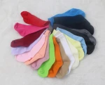 Plain white baby socks bulk organic cotton baby socks