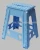 Import Plastic colorful folding step stool,home furniture chair /stool from China