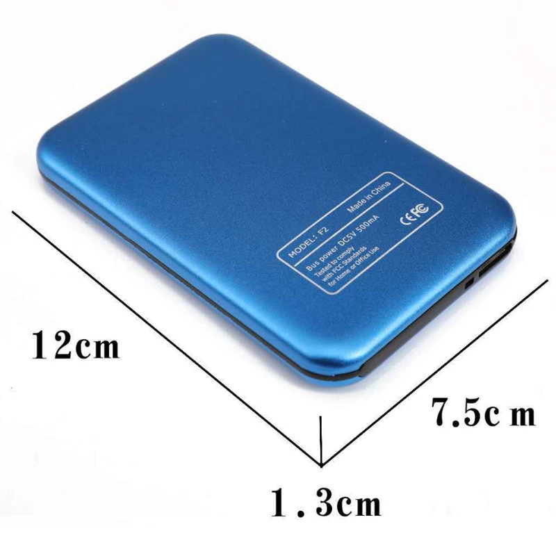 Plastic shell portable external storage 2.5 Inch external hard disk drive adapter enclosure