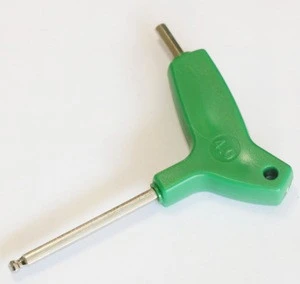 Plastic T Handle Hex Key Set Allen Key Wrench