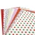 Import Polka Dot Pattern Printed Faux Synthetic Leather Sheets For DIY Crafts 4262 from China