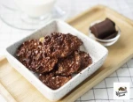 Pop Rice Non Fried Healthy Snack Chocolate Flavor Brown Rice Cracker