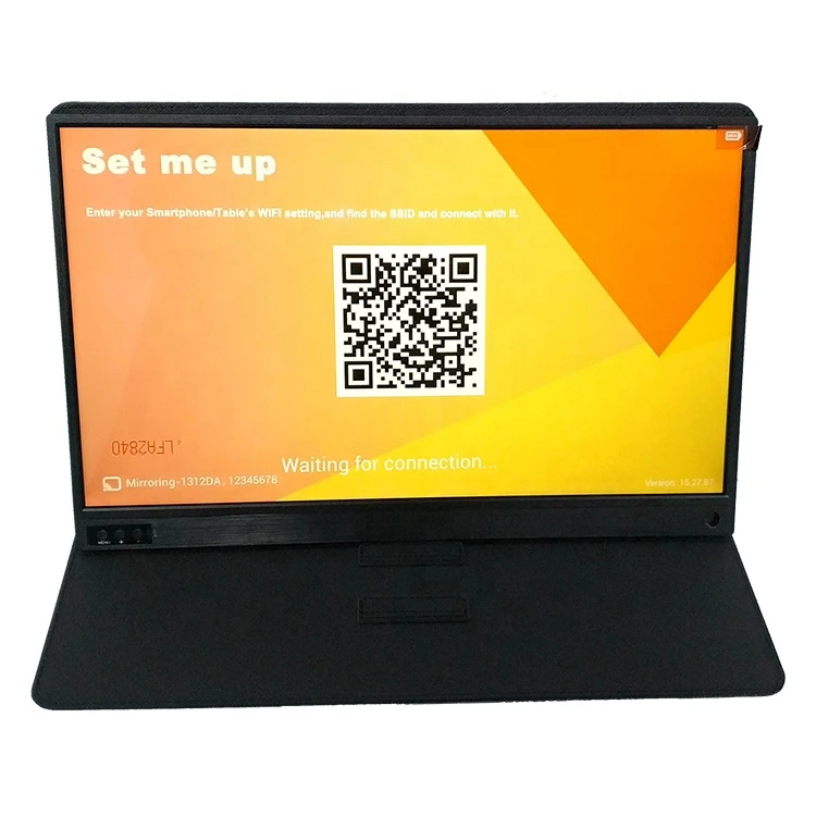 popular 13.3 inch widescreen IPS panel Type-C compatible with laptop and smartphone portable monitor