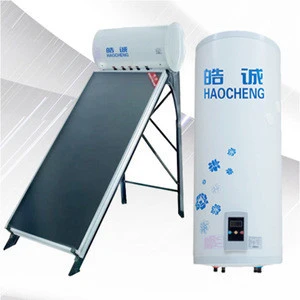 popular 200L enamel pressurized top quality solar water heater panels