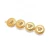 Import Popular Baroque Style Hair Pins Medallion Gold Coin Hair Pin Clips Gold Medusa Barrette Korean Hair Accessories from China