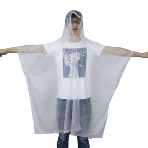 portable 100% PVC folding rain coat,PVC raincoat, poncho RC015