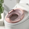 Portable travel baby toilet training potty seat for boys girls with handles