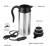 Import Portable Water Heater Travel Water Kettle 12V 750ml Stainless Steel Coffee Pot Tea Car Water Kettle from China
