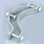 Power accessories high quality concrete pole intermediate clamp