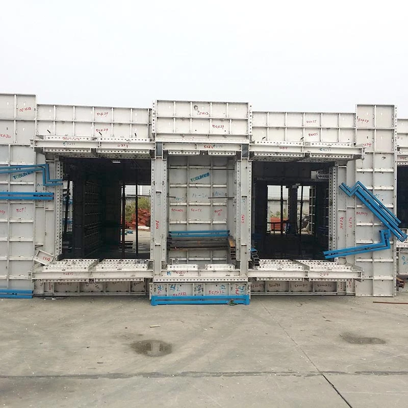 Precast Concrete Slab Roof Steel And Aluminum Material Steel Formwork For