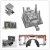 Import Precision Plastic Injection Mould OEM Portable GPS Sonar Wireless Wifi Deeper RC Bait Boat Fish Finder Camera Mold Molding Parts from China