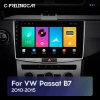 prelingcar Car GPS navigation system For VW Passat B7 2010-2015 android 10 DSP  carplay  multimedia Radio stereo player