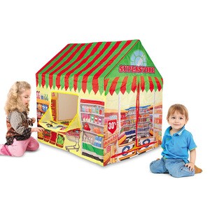 Preschool kids play funny tent house foldable indoor outdoor use toy tents