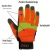 Import PRISAFETY Hiv Orange Industrial Safety Mechanical Working Construction Gloves for Light Work Area from China