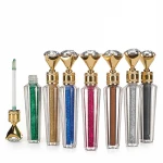 private label makeup long lasting organic vegan waterproof matte metallic vegan liquid lipstick lipgloss