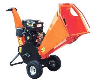 Professional 6.5hp petrol garden chipper shredder or gasoline wood chipper  with CE