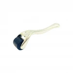 Professional Dermaroller Gold Handle Titanium Micro Needles Derma Roller 540 Skincare Personal Salon
