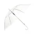Import Promotion Logo Customized Eco friendly Straight Clear POE Clear Transparent Wholesale Cheap Umbrellas from China
