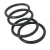 Pu O-Rings Thin Rubber Standard Colored O Rings For Polyurethane The Air Compressor